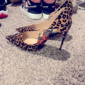 Steven madden pumps, size 10, worn once.